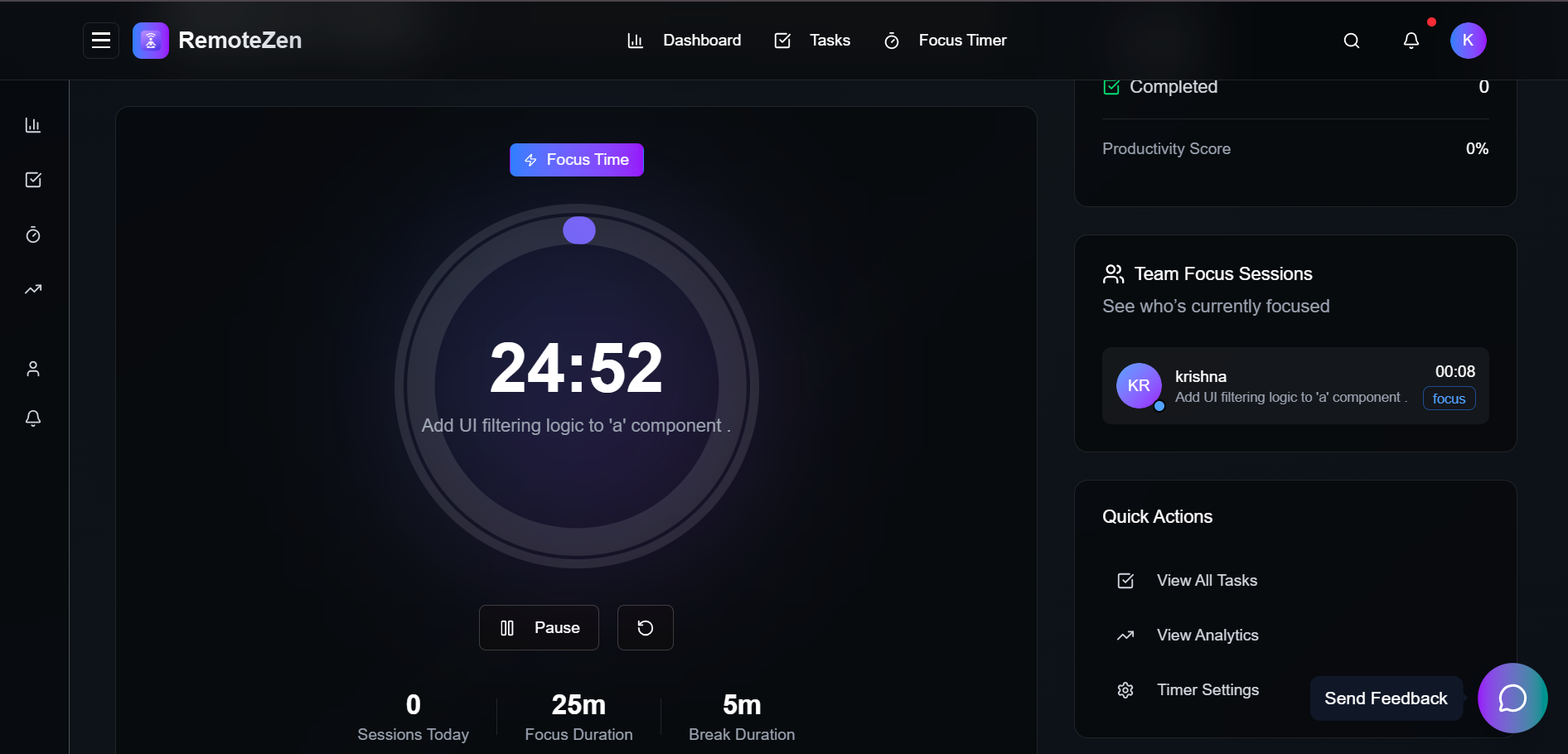 Automation Dashboard